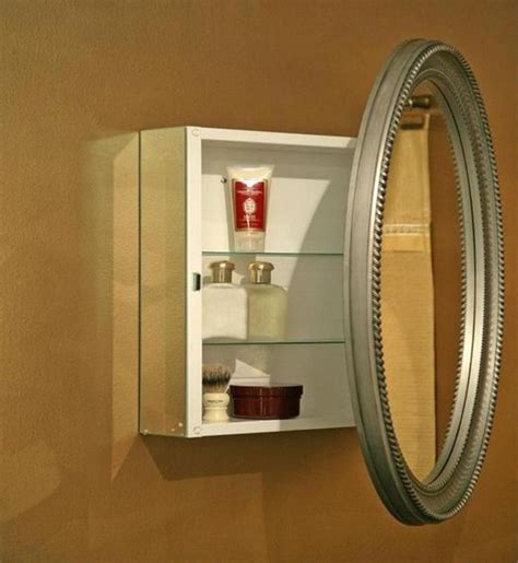 They are easy to hang when you follow these steps. Round Medicine Cabinet #6 | Back To: How To Install ...