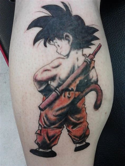 The biggest gallery of dragon ball z tattoos and sleeves, with a great character selection from goku to shenron and even the dragon balls themselves. On point Tattoo ideas featuring Kid Goku
