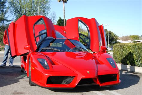 Ferrari Enzo Supercars Cars Italia Red Rouge Wallpapers Hd