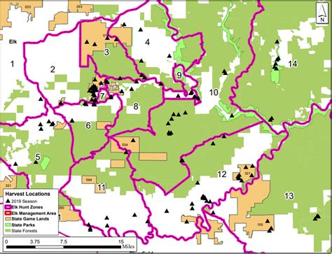 Pa Elk Hunting Zones Map