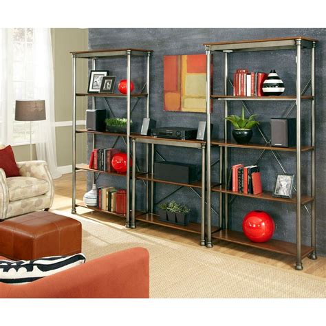 Check out our metal kitchen shelves selection for the very best in unique or custom, handmade pieces from our shelving shops. Home Styles 13-Shelf 114 in. W x 76 in. H x 16 in. D, Wood ...