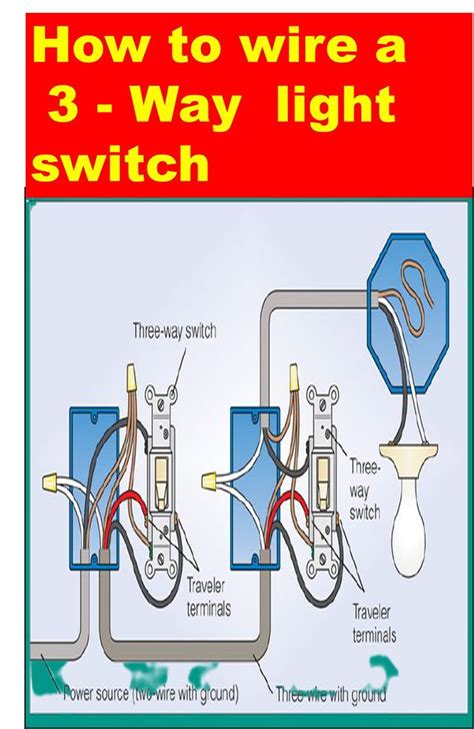 3 Way Switch Wiring Diagrams 3 Way Switch Wiring Light Switch Wiring