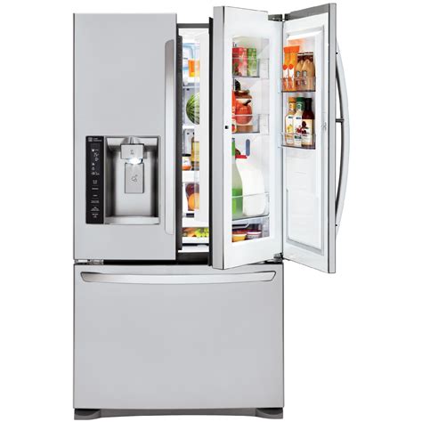 Lg Lfxs27566s 266 Cuft Ultra Capacity French Door Refrigerator W