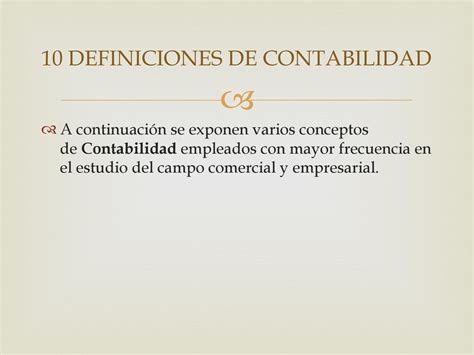 10 Definiciones De Contabilidad By Luis López Issuu