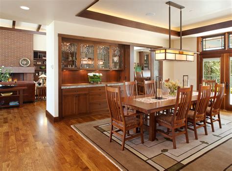 Craftsman Dining Room Design Craftsman Dining Room Craftsman Style