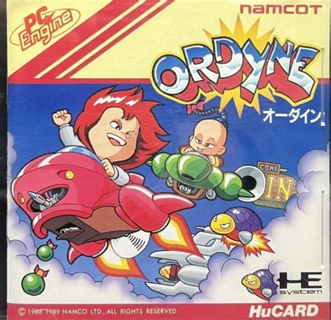 Ordyne Rare Pc Engine Game Nec Hu Card Rare Japan Import Japanese Picclick Uk