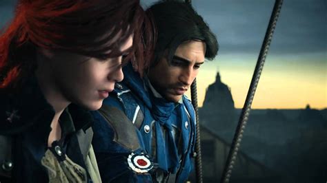 Assassin S Creed Unity Arno And Elise Love Scene Youtube