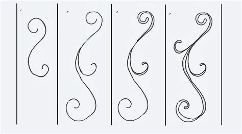 Art Class Ideas How To Draw Scrolls And Scrollwork Scrollwork
