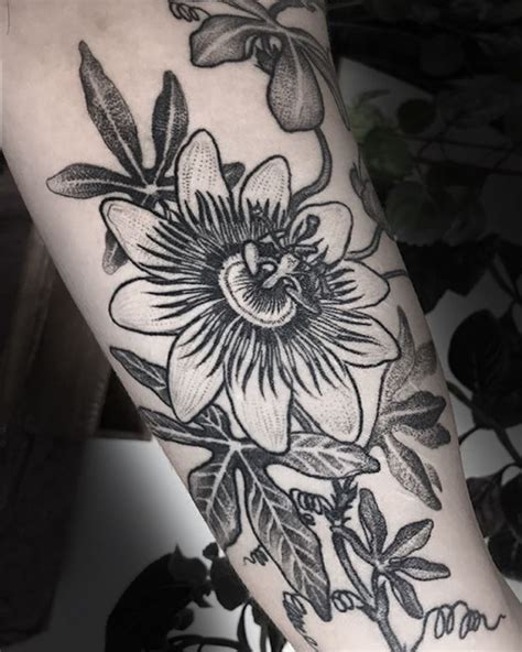 30 Pretty Passion Flower Tattoos You Must Try Style Vp Page 18