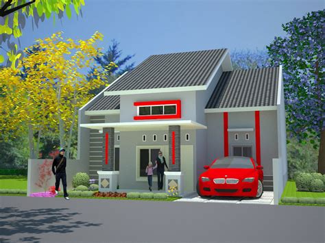 Contoh denah rumah minimalis type 60. 70 Contoh Desain Rumah Minimalis Type 60 Bergaya Modern ...