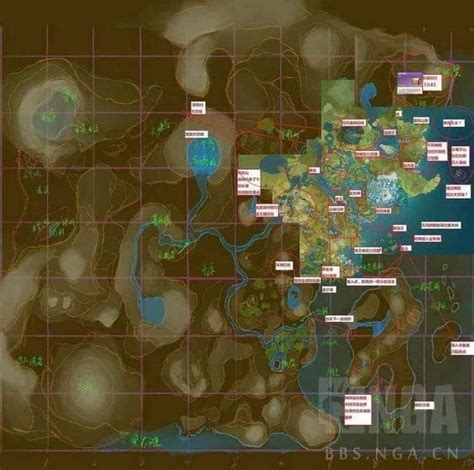 Genshin Impact Leaked Map Reveals The Game S Massive