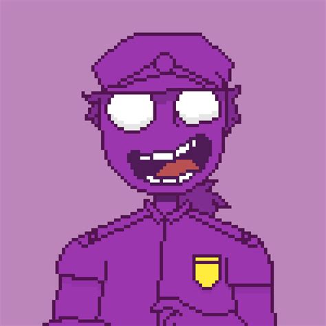 Pixilart Purple Guy Fnaf By Thepixelwarrior
