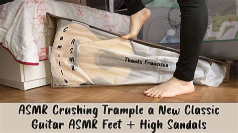 Watch This Incredible Asmr Crushing Video Of Trample With A New Guitar