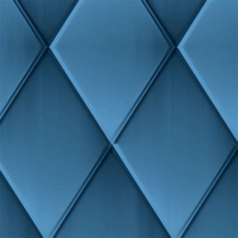 Blue Metal Facade Cladding Texture Seamless 10248