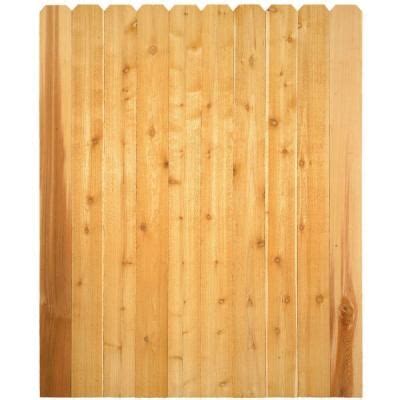 Signature Development 6 Ft H X 6 Ft W Western Red Cedar Diagonal