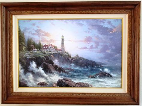 Clearing Storms By Thomas Kinkade Framed Consignment