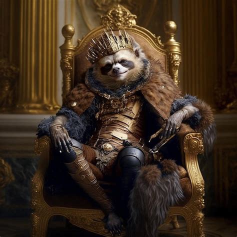 Premium Photo | Tiny cute and adorable king sloth