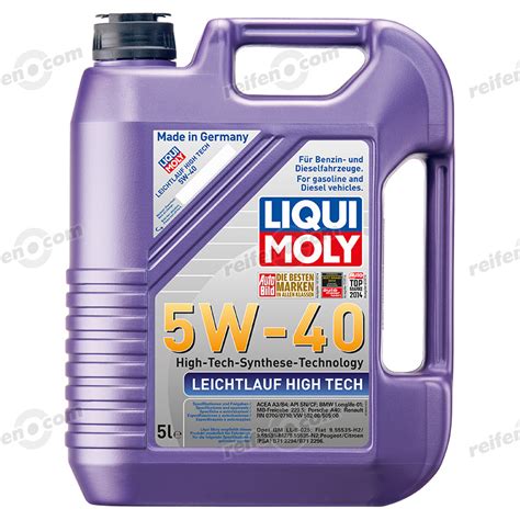 Liqui Moly Leichtlauf High Tech 5W-40 5 Liter | kaufen bei reifen.com