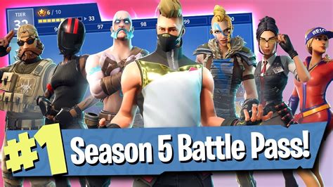 Fortnite Season 5 Skins Official Skins Revealed For Battle Pass And 5
