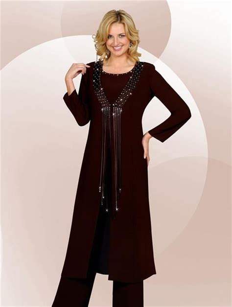 Dressy Pant Suit For Women As Photo 4 In 2021 Mother Of The Bride