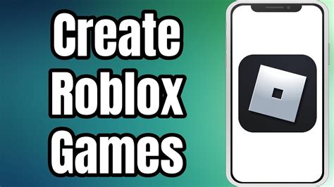 How To Create Roblox Games On Mobile 2023 Youtube