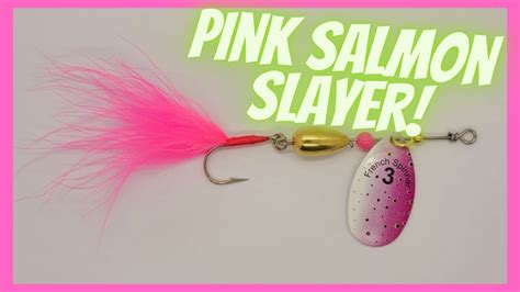 How To Make Fishing Spinner Lure Fish Slaying Lure Youtube
