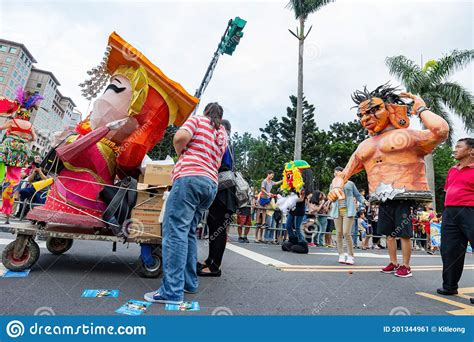 Rio Carnival Style Dream Parade In Taipei Editorial Photo Image Of