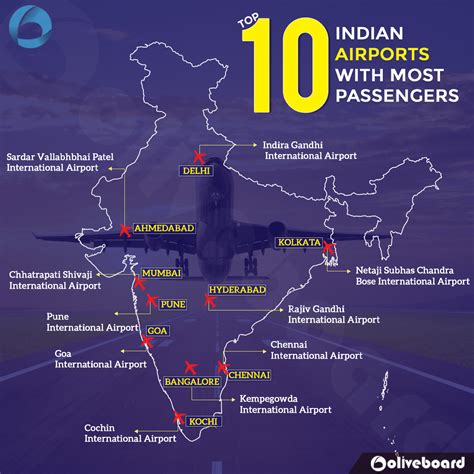 International Airports In India Map With Names United States Map