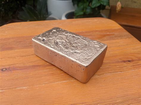Phosphor Bronze Ingot Copper Tin Phosphor Bullion Bar 1577g Etsy