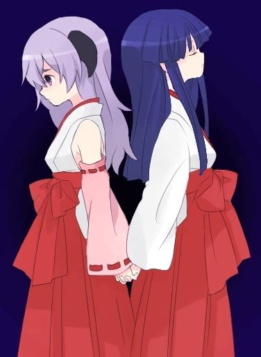 Furude Rika Hanyuu Higurashi No Naku Koro Ni 00s 2girls Back To