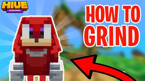 The Best Way To Grind For The Knuckles Skin On Hive Minecraft Bedrock