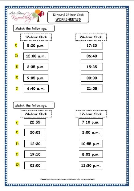 Online services and apps available for iphone, ipad, and android. 24 Hour Clock Converter Printable - Use these printable ...