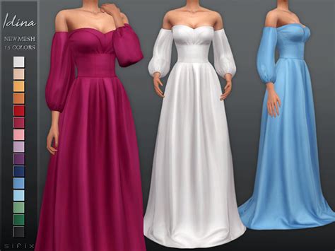 Sims 4 Cc Puffy And Poofy Dresses To Download Fandomspot
