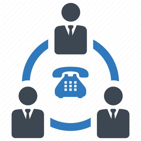 Communication Conference Call Meeting Icon