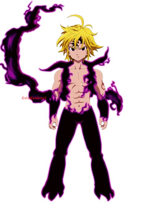 Meliodas Assault Mode Render Png By Criszeldris1 On Deviantart Seven