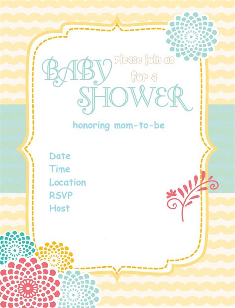 Free Baby Shower Invitations to give additional inspirati ...