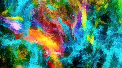Wallpaper Colorful Rainbow Hd Abstract 3370