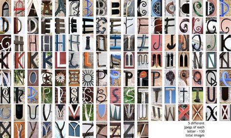 Alphabet Photography Download 130 Images Full Color Create Etsy