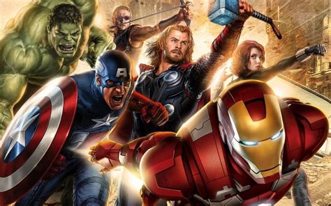 Thor Captain America Hulk Iron Man Diamond Painting 5d Diamond