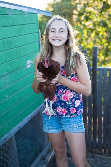 Teen On The Farm By Stocksy Contributor Carolyn Lagattuta Stocksy