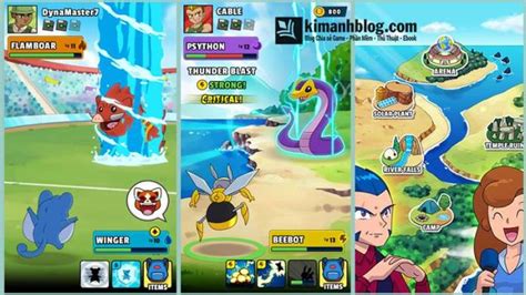 Dynamons World Mod Unlimited Coins Gems Game Hay Cho Android