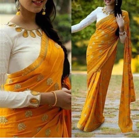 23 Trendy Full Neck Blouse Designs Of This Year Keep Me Stylish