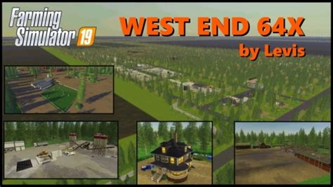Fs19 West End 64x Map V111 Farming Simulator 19 Modsclub