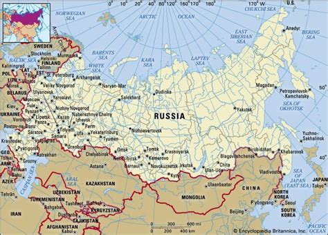 Russia Geography History Map Facts Britannica