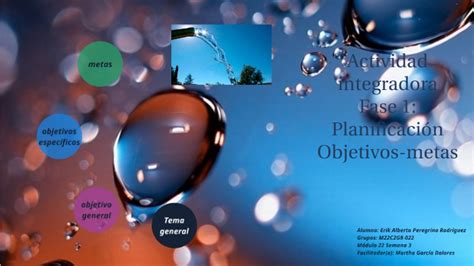 Actividad integradora Fase Planificación Objetivos metas by Erik Alberto Peregrino Rodriguez