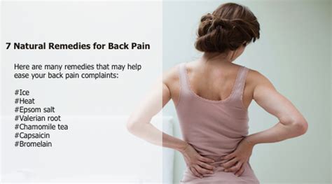 7 Surprising Natural Back Pain Relief Options Remedygrove