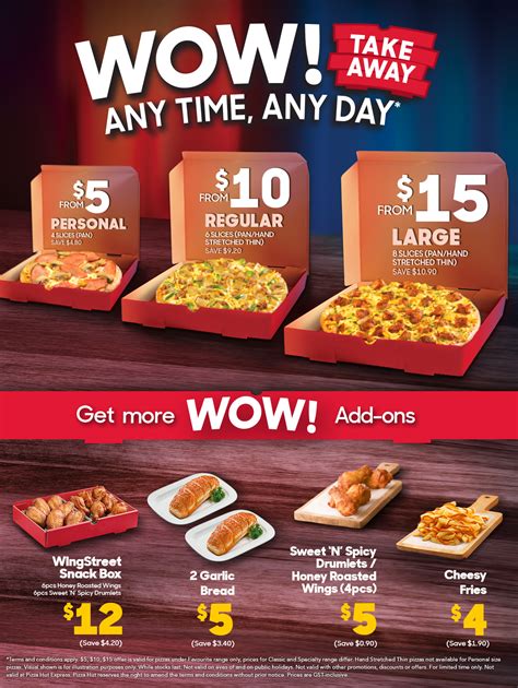 By the dan carney and frank carney and its headquarters is in 7100 corporate dr, plano, texas which has 18431 number of location. Takeaway Promotions | WOW Takeaway Deal | Pizza Hut Singapore