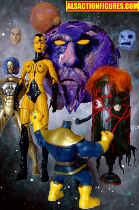 Marvel Universe Unfinished Business Series 7 Cosmic Powers Customcon