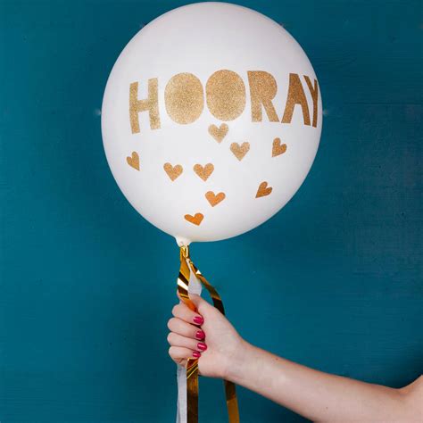 Gold Glitter Balloon Kit By The Letteroom