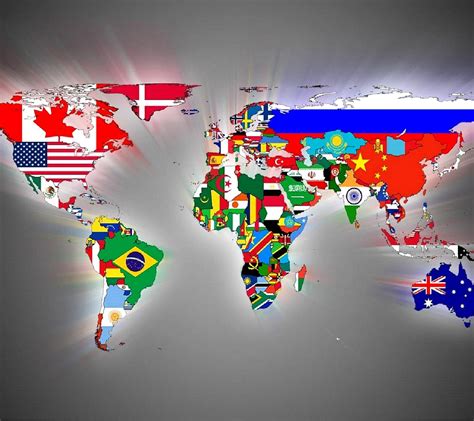 Flags World Map Wallpaper By X D2 Free On Zedge™